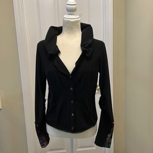 Aventures des Toiles Art & Prêt à Porter Jacket Black Size 40 (medium/8)